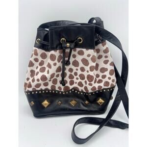 Vintage L.J. Simone Genuine Leather Handbag